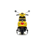 Mamido Detský elektrický skúter Vespa ROMA žltý
