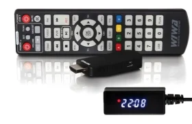 WIWA MINI LED čierna / DVB-T2 / T tuner / Full HD / H.265 / HEVC / HDMI / USB / LED displej (WIWA)