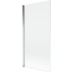 MEXEN - MIST vaňová zástena 90x150 cm 6mm 1-s, chróm, číra 8A9-090-001-01-00