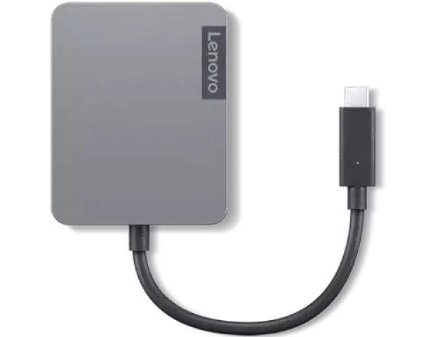 Lenovo USB-C Travel Hub Gen2 / 1x USB-C(M) / 1x HDMI 4K @ 30Hz / 1x LAN / 1x VGA / 1x USB-A (GX91A34575)