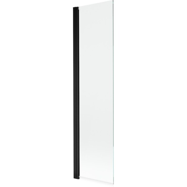 MEXEN - MIST vaňová zástena 50x150 cm 6mm 1-s, čierna, číra 8A9-050-001-70-00