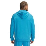 Mikina Under Armour Rival Fleece Hoodie Ether Blue/ White XXL