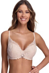 Dámska podprsenka Yasemin 2104 Yasemin Beige Bra - AVA 60G béžová