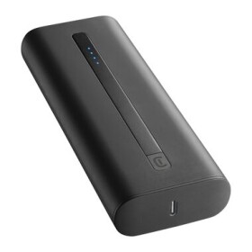 CellularLine Thunder 20000 mAh čierna / Power banka / USB-A / USB-C (PBNEWTANK20000K)