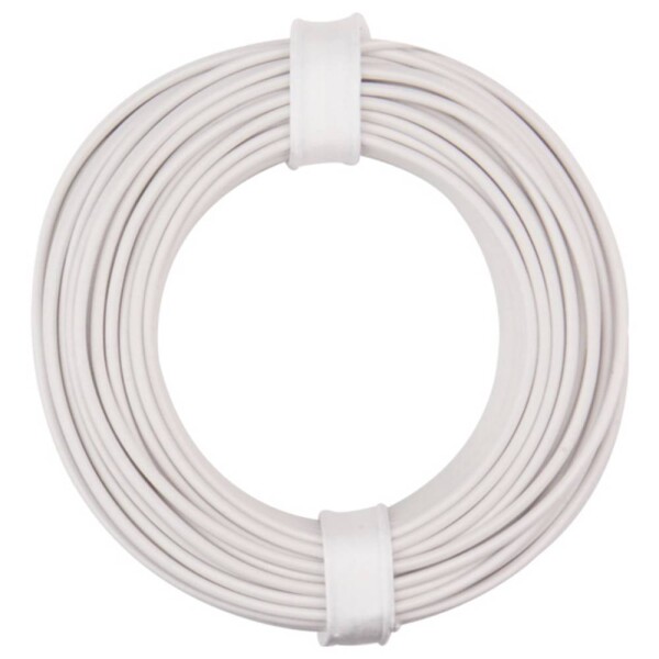 Donau Elektronik 175-015 opletenie / lanko LiY 1 x 0.75 mm² + 1 x 0.75 mm² biela 1 ks; 175-015
