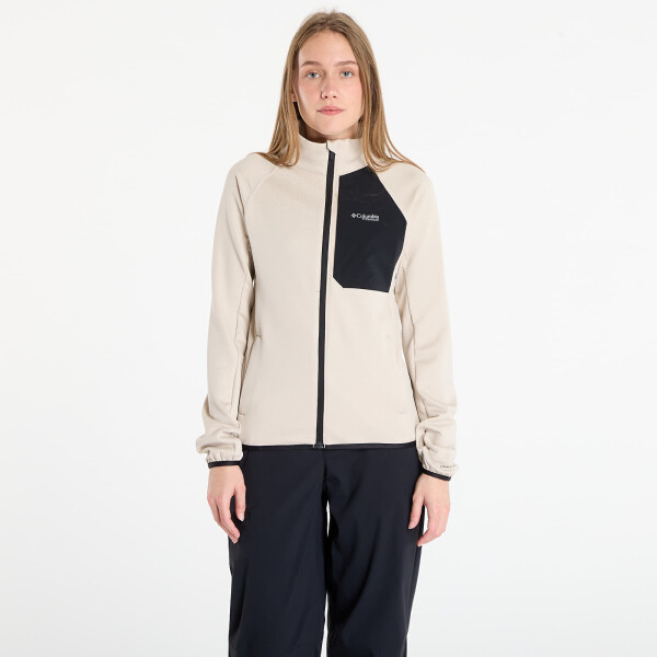 Mikina Columbia Triple Canyon™ Grid Fleece FZ Dark Stone Heather/ Black M