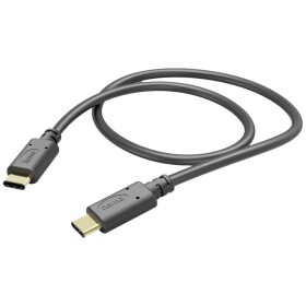 Hama Nabíjací kábel USB USB 2.0 USB-C ® zástrčka, USB-C ® zástrčka 1.00 m čierna 00201589; 00201589