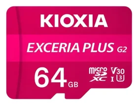KIOXIA Exceria PLUS 64GB / Pamäťová karta / microSDXC (LMPL2M064GG2)