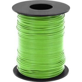 BELI-BECO L125GN25 opletenie / lanko, 1 x 0.25 mm², zelená, 25 m; L125GN25