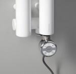 SAPHO - MOA vykurovacia tyč s termostatom, 400 W, chróm MOA-C-400