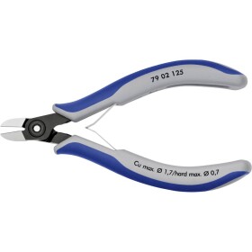 Knipex Knipex-Werk 79 02 125 pre elektroniku a jemnú mechaniku bočné štiepacie kliešte s fazetou 125 mm; 79 02 125