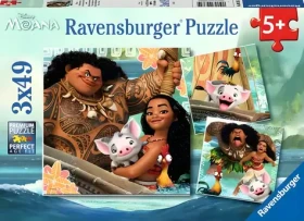 Ravensburger Puzzle Odvážna Vaiana: Zrodená na cestovanie