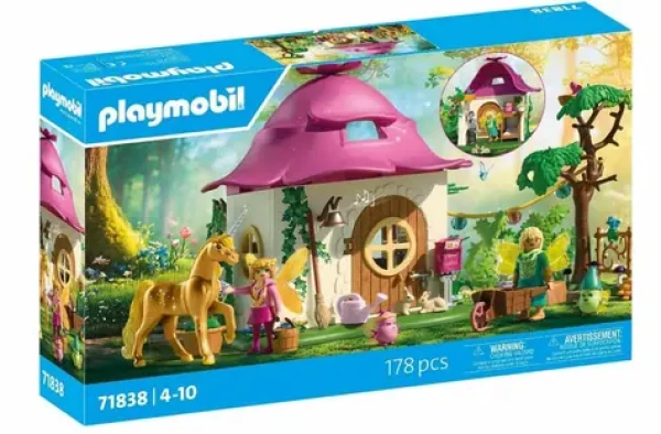 Playmobil® Magic 71838 Útulný víli príbytok so zlatým jednorožcom