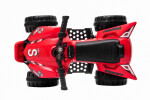 Mamido Detská elektrická štvorkolka The Fastest červená