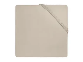 Jollein Prestieradlo napínacie 40/50 x 80/90 cm Nougat / Prestieradlo do postieľky / 100% bavlna (511-501-00093)