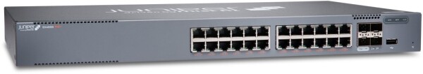 NoName Juniper EX4000-24P network connections Managed L2/L3 Gigabit Ethernet (10/100/1000) Support PoE 1U Gray