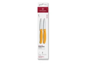 VICTORINOX Swiss Classic Kuchynský nôž 8 cm set 2 ks žltá / špicaté rovné ostrie (6.7608.2C1)