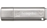 Kingston IronKey Locker+ 50 16GB strieborná / Flash Disk / USB 3.2 Gen 1 - (USB-A 3.0) (IKLP50/16GB)