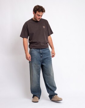 Carhartt WIP OG Single Knee Pant Blue worn used wash M