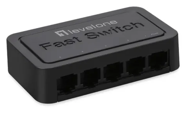 LevelOne FEU-0512 / Switch / 5x Fast Ethernet / neriadený / bez PoE (FEU-0512)