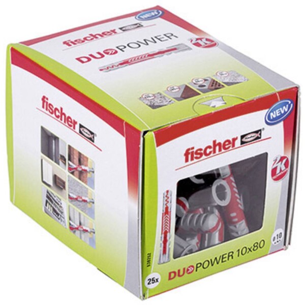 Fischer DUOPOWER 10x80 LD 2komponentní hmoždinka 80 mm 10 mm 538252 25 ks