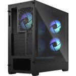 Fractal Design Pop Air RGB TG Clear Tint čierna / ATX / 2x USB 3.0 / 3x 120mm / bez zdroja / priehľadná bočnica (FD-C-POR1A-06)