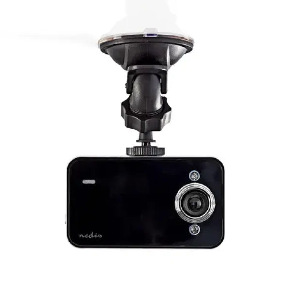 Nedis DCAM05BK - palubná kamera do auta Čierna / HD 720p / 2.4" / Zorný uhol 60 ° (DCAM05BK)