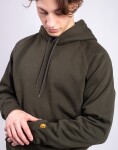Carhartt WIP Hooded Chase Sweat Olive/Gold S