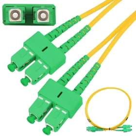 Extralink SC/ APC-SC/ APC / Patchcord / Jednomódový / Duplex / G652D / 5 m
