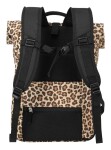 Batoh na notebook Travelite Basics Rollup Backpack Leopard