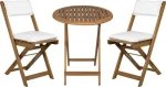 Fieldmann FDZN 4003-T / Balkónový set stôl a 2 stoličky / Drevo akácie / Skladacia / Nosnosť 100 kg (FDZN 4003-T)