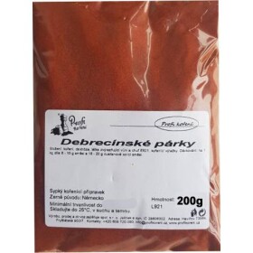 Debrecínske párky (200 g) korenie - Koření - Koření