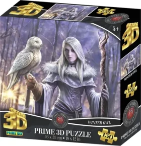 Prime 3D Puzzle Zimná sova