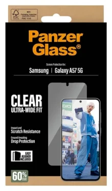 PanzerGlass UWF číra / Tvrdené sklo / Samsung Galaxy A57 5G / s aplikátorom (PG32082)