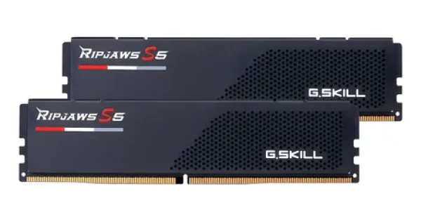 G.Skill Ripjaws S5 96GB (2x48GB) 5200MHz / Operačná pamäť / DDR5 / CL40 / DIMM / 1.1V / XMP 3.0 (F5-5200J4040A48GX2-RS5K)
