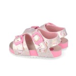 Dievčenské sandále BIO METALIZADO ROSA Biomecanics 262461-A032 - 26