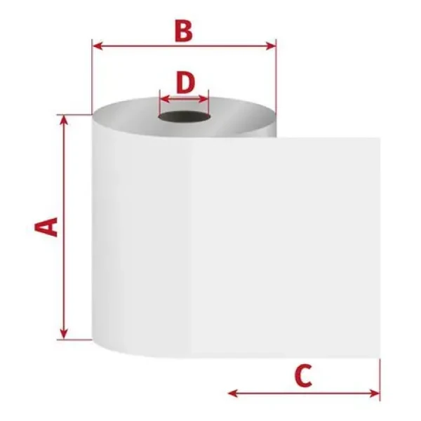 OEM Kotúčik normálny papier 65/90/18 mm / Kotúčik / 1+0 (100065015)