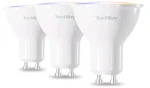 Techtoy Chytrá žiarovka (GU10) - ZigBee / 4.7W / RGB / ZigBee / 3ks (TSL-LIG-GU10ZB-3PC)