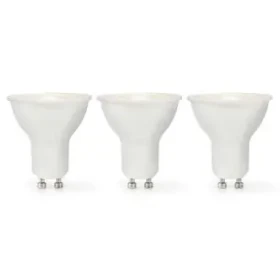 Nedis LED žiarovka GU10 / Spot / 4.5 W / 345 lm / 2700 K / Stmievateľné / Teplá biela / Retro štýl / 3 ks (LBGU10P166P3)
