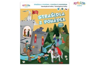Strašidelné rozprávky - samolepková kniha, Kresli.to, W026617