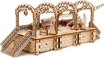 Wooden City 3D Drevené puzzle Železničná stanica