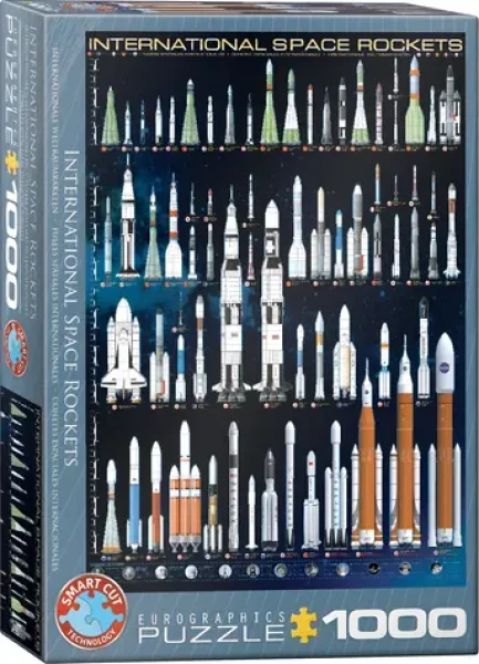 EUROGRAPHICS Puzzle Medzinárodné vesmírne rakety
