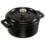 Staub Mini Cocotte 40500-101-0 Kastról s pokrievkou 10 cm čierna (40500-101-0)