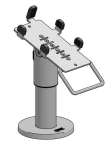 Ergonomic Solutions DuraTilt SP1 / Držiak platobného terminálu / Pre PAX A35 / náklon 10-70 ° / 120 mm (PAX035-D-02)