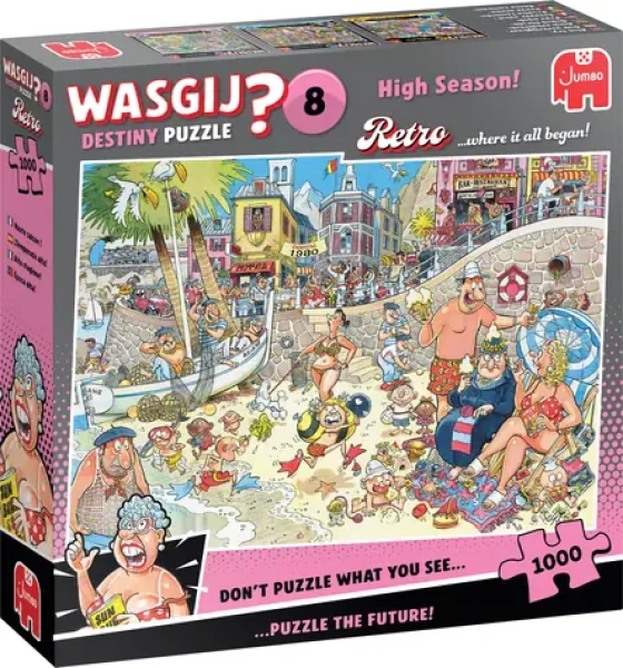 JUMBO Puzzle WASGIJ Retro Destiny 8: Hlavná sezóna!