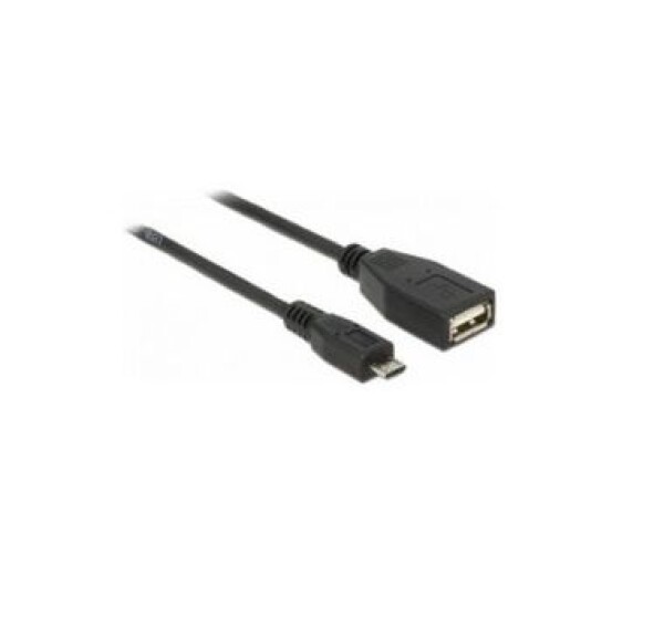 DeLock kábel USB micro-B samec - USB 2.0-A samica 50 cm (83183)