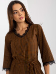 Dámske šaty LK SK 507871 hnedé
