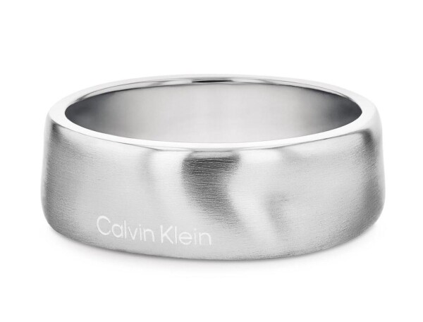 Calvin Klein Pánsky prsteň ocele Metallic Waves 35100037 mm