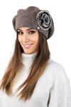 Kamea Beret K.23.042.65 Brown 54-60