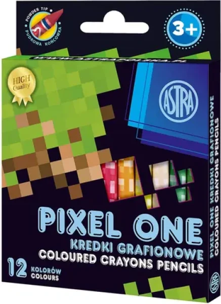 ASTRA Kaolínové pastelky Pixel One 12ks (5901137158198)